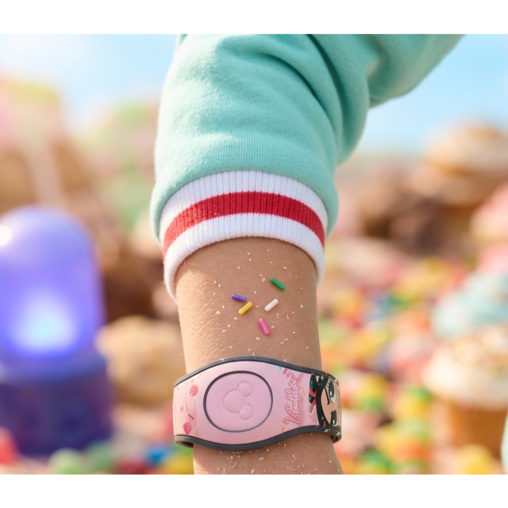 Disney MagicBand 2.0 Wreck-It Ralph Vanellope Von Schweetz